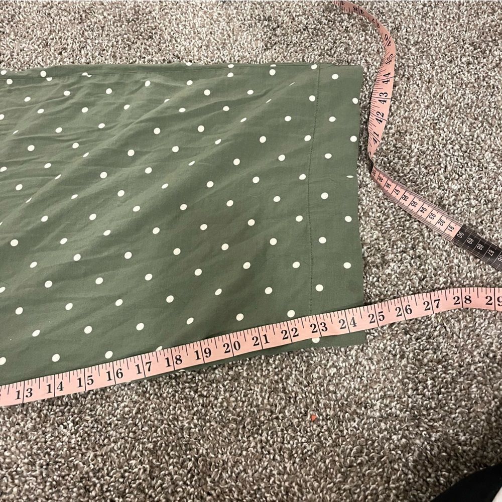 Torrid Stretch Challis Flutter Sleeve Jumpsuit 5X Honey Dots Olivine - Picture 16 of 16